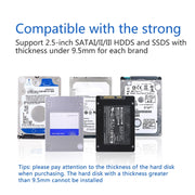 Custodia per HDD con interfaccia USB 3.0 UNITEK SATA da 2,5 pollici, lunghezza: 30 cm, SATA USB 3.0 Interface, Length: 30cm