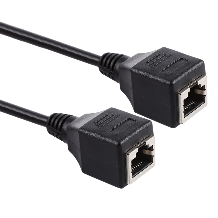 Cavo di prolunga di rete LAN Ethernet RJ45 femmina-femmina, lunghezza cavo: 30 cm, 30cm