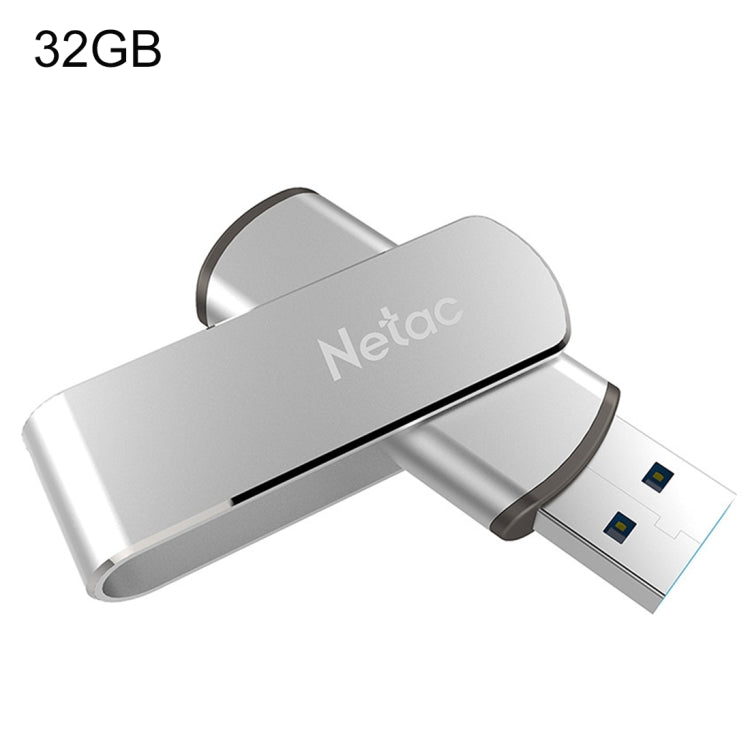 Netac U388 Disco flash con crittografia sicura USB 3.0 Twister da 32 GB, U388 32GB