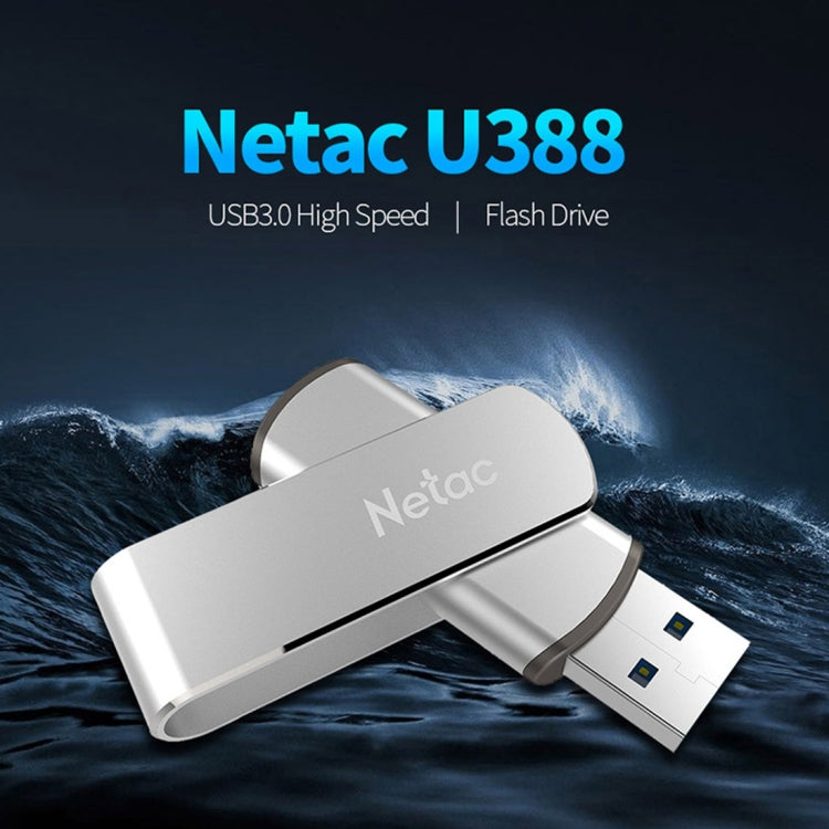 Disco flash con crittografia sicura Twister USB 3.0 da 128 GB Netac U388, U388 128GB
