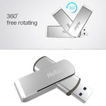 Disco flash con crittografia sicura Twister USB 3.0 da 128 GB Netac U388, U388 128GB
