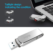Disco flash con crittografia sicura Twister USB 3.0 da 128 GB Netac U388, U388 128GB