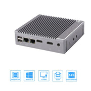 Mini PC K660S con sistema Windows e Linux, processore Intel Celeron N2840 Quad-Core 1,83-2,25 GHz, 4 GB di RAM + 64 GB SSD, 4GB+64GB