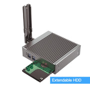 Mini PC K660S con sistema Windows e Linux, processore Intel Celeron N2840 Quad-Core 1,83-2,25 GHz, 4 GB di RAM + 64 GB SSD, 4GB+64GB