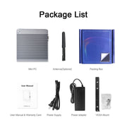 Mini PC K660S con sistema Windows e Linux, processore Intel Celeron N2840 Quad-Core 1,83-2,25 GHz, 4 GB di RAM + 64 GB SSD, 4GB+64GB