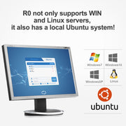 Mini PC con sistema Windows e Linux R0, Quad Core da 1,5 GHz, RAM: 1 GB, ROM: 8 GB, Wired Version