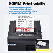 Xprinter N160II Interfaccia USB+Bluetooth 80mm 160mm/s Stampante termica automatica per ricevute, presa americana, USB+Bluetooth Interface, EU Plug, USB+Bluetooth Interface, UK Plug, USB+Bluetooth Interface, US Plug