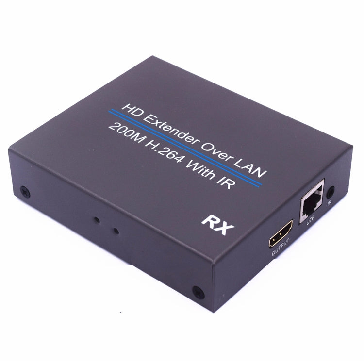 Extender HDMI su LAN 200m con trasmettitore e ricevitore IR