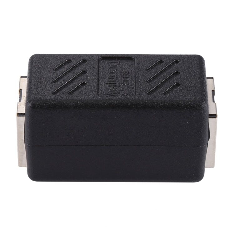 Crystal Network Connettore diretto passante per linea principale Terminale femmina a dispositivo di estensione dell'interfaccia RJ45 a doppia testa, 2 Ports
