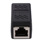 Crystal Network Connettore diretto passante per linea principale Terminale femmina a dispositivo di estensione dell'interfaccia RJ45 a doppia testa, 2 Ports