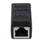 Crystal Network Connettore diretto passante per linea principale Terminale femmina a dispositivo di estensione dell'interfaccia RJ45 a doppia testa, 2 Ports