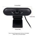 WebCam con videocamera USB HD 1080P con microfono, 1080P