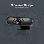WebCam con videocamera USB HD 1080P con microfono, 1080P