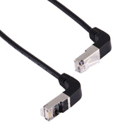Cavo LAN di rete RJ45 maschio piegato verso l'alto da 40 cm a RJ45 maschio piegato verso il basso, 40cm Bent Upward to Bent Down