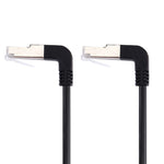 Cavo LAN di rete RJ45 maschio piegato a RJ45 maschio piegato da 1 m, 1m Bent Down to Bent Down