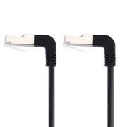 Cavo LAN di rete RJ45 maschio piegato a RJ45 maschio piegato da 1 m, 1m Bent Down to Bent Down