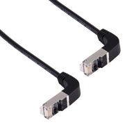 Cavo LAN di rete RJ45 maschio piegato a RJ45 maschio piegato da 1 m, 1m Bent Down to Bent Down