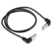 Cavo LAN di rete RJ45 maschio piegato verso l'alto da 1 m a RJ45 maschio piegato verso l'alto, 1m Bent Upward to Bent Upward