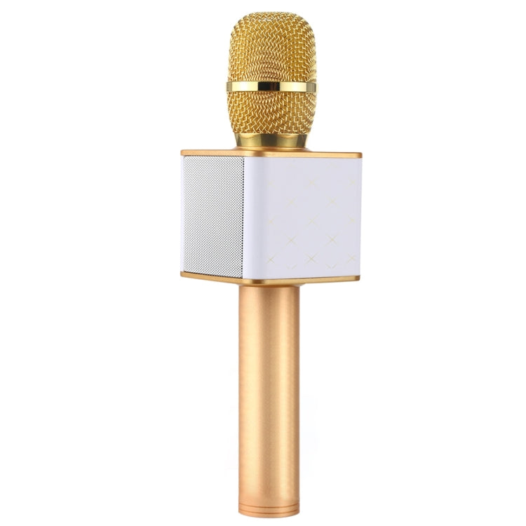 SDRD SD-08 Dual Speakers High Quality Audio Bluetooth Wireless Condenser Microphone Portable KTV with Recording