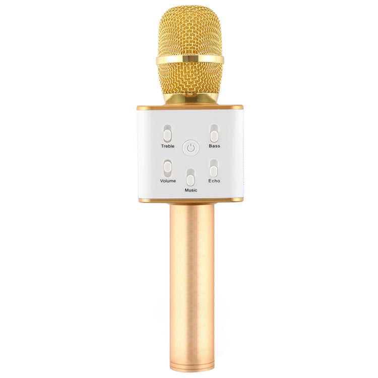 SDRD SD-08 Dual Speakers High Quality Audio Bluetooth Wireless Condenser Microphone Portable KTV with Recording