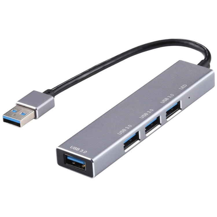 3019 Adattatore HUB in lega di alluminio da USB 3.0 a USB 3.0 con indicatore LED