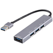 3019 Adattatore HUB in lega di alluminio da USB 3.0 a USB 3.0 con indicatore LED