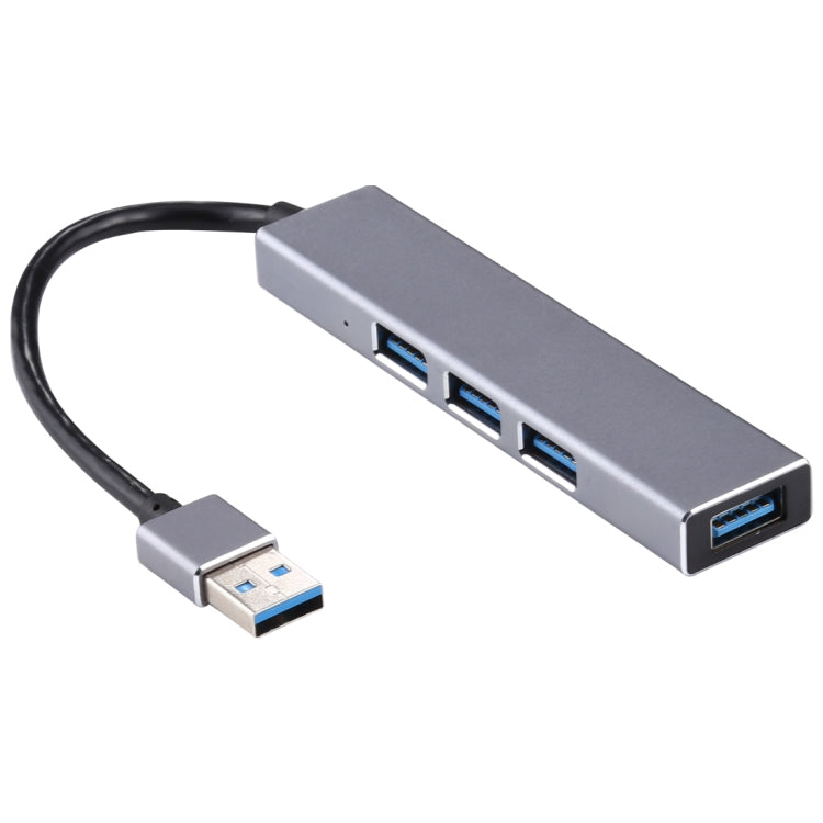 3019 Adattatore HUB in lega di alluminio da USB 3.0 a USB 3.0 con indicatore LED