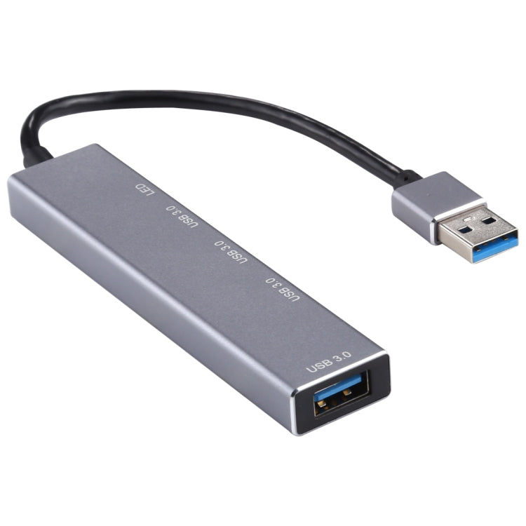 3019 Adattatore HUB in lega di alluminio da USB 3.0 a USB 3.0 con indicatore LED