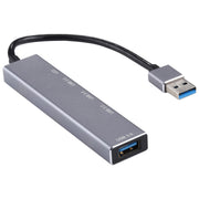 3019 Adattatore HUB in lega di alluminio da USB 3.0 a USB 3.0 con indicatore LED