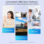 Fotocamera/webcam per laptop desktop senza driver USB 2.0 da 4,0 megapixel con microfono
