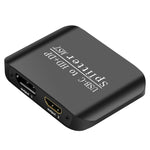 Adattatore USB-C a HDMI e DisplayPort Dual 4K 60Hz