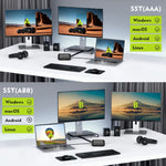 Adattatore USB-C a HDMI e DisplayPort Dual 4K 60Hz