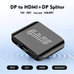 NK-W60 DP DisplayPort a HDMI, Splitter DP DisplayPort MST / SST Monitor Switcher, NK-W60