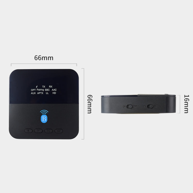 Measy BTC880 Ricevitore trasmettitore audio wireless Bluetooth con interfaccia USB-C / Type-C 2 in 1