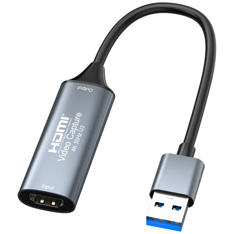 Scheda di acquisizione video HD 4K 30Hz da HDMI a USB 3.0 con cavo, HDMI to USB3.0