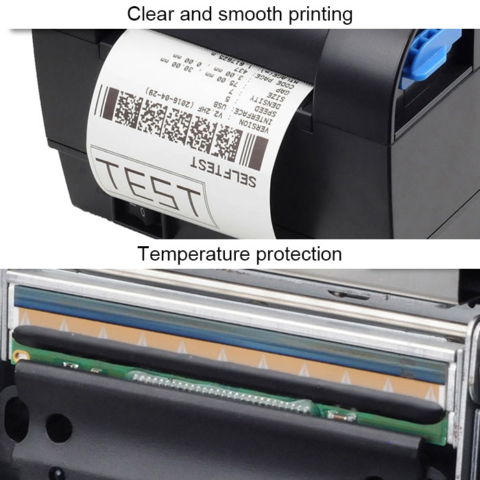 Xprinter XP-365B Thermal Auto Calibration Barcode Printer with USB Port, XP-365B