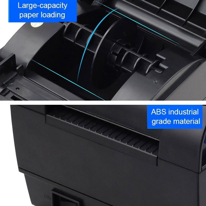 Stampante per codici a barre con calibrazione automatica termica Xprinter XP-365B con porta USB, XP-365B