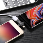 Adattatore OTG USB 3.0 a 8 pin, Micro USB e USB-C 3 in 1