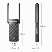 Adattatore USB WiFi6 per scheda di rete wireless dual band COMFAST C-952AX V2 1800Mbps, CF-952AX V2