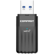 Adattatore USB WiFi 6 per scheda di rete wireless dual band COMFAST CF-970 AX 3000Mbps, CF-970AX