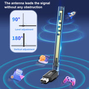 Adattatore di rete mini USB COMFAST CF-WU818N V2 150 Mbps 2,4 GHz WiFi, CF-WU818N V2