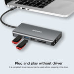 Docking station USB-C Lenovo LX0801 per rete 5 Gbps