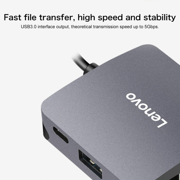 Docking station Lenovo C06 6 in 1 USB-C a HDMI VGA