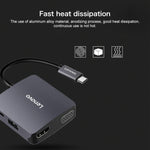 Docking station Lenovo C06 6 in 1 USB-C a HDMI VGA