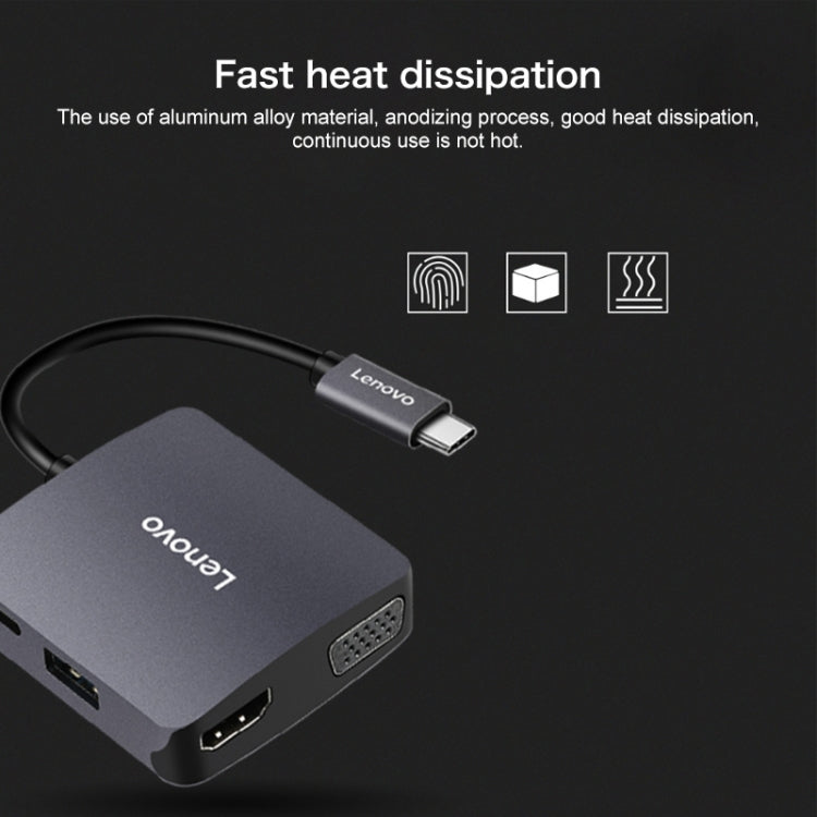 Docking station Lenovo C06 6 in 1 USB-C a HDMI VGA