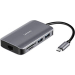 Hub convertitore Lenovo F1-C08 8 in 1 USB-C a HDMI