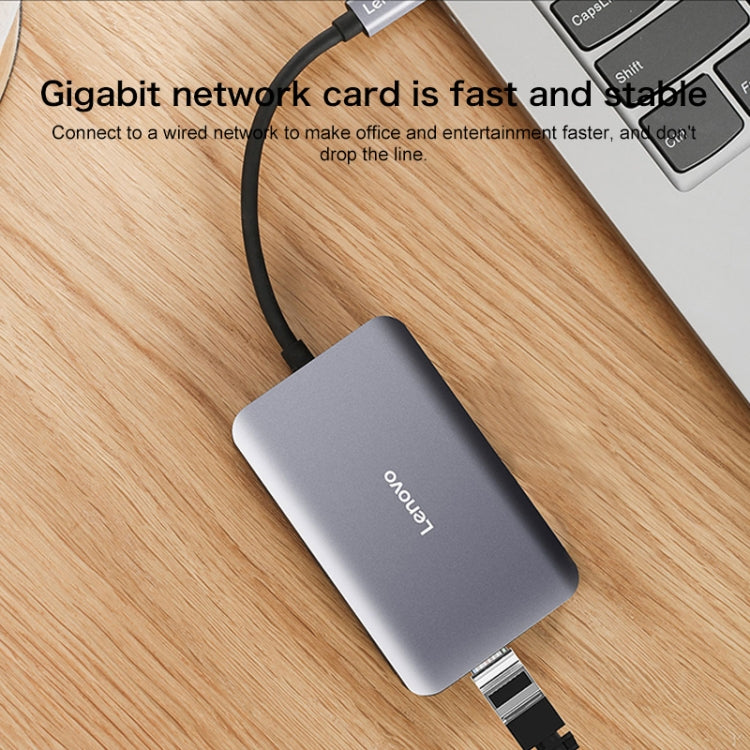 Hub convertitore Lenovo F1-C08 8 in 1 USB-C a HDMI
