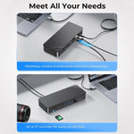 Docking station HUB tipo C 3.0 ORICO 20 in 1 10 Gbps