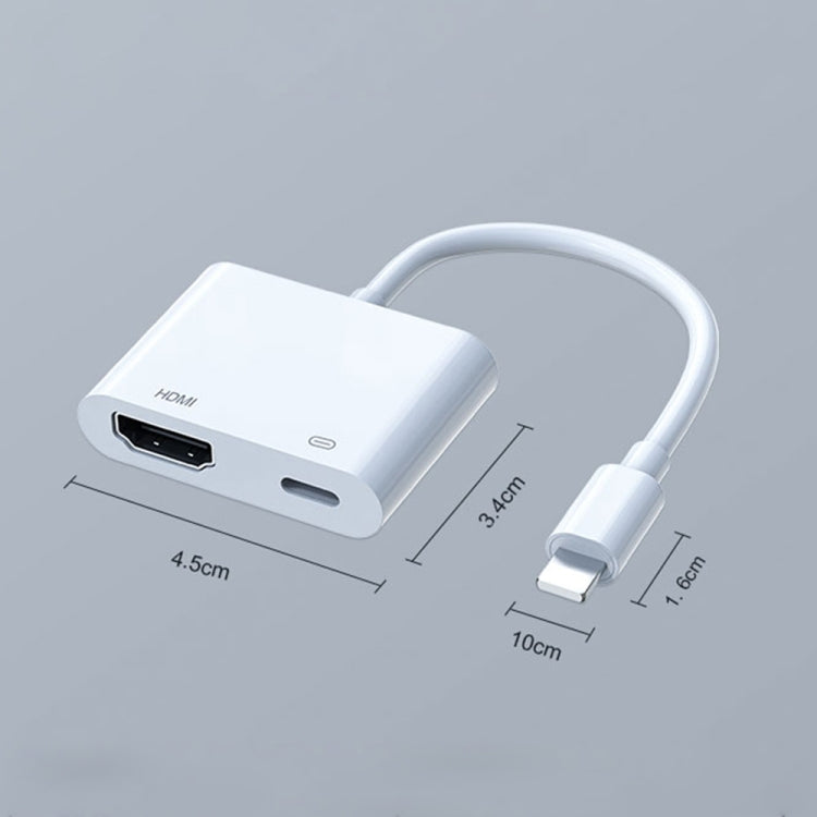 Convertitore video HD 8 pin a 2K HDMI per dispositivi Apple