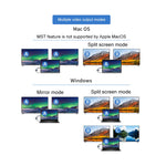 Onten 9175K Hub USB-C 4 in 1 doppio HDMI 4K